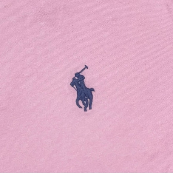 POLO Ralph Lauren Big Boys Small (8) Pink Short-Sleeve Essential Tee - Picture 3 of 4